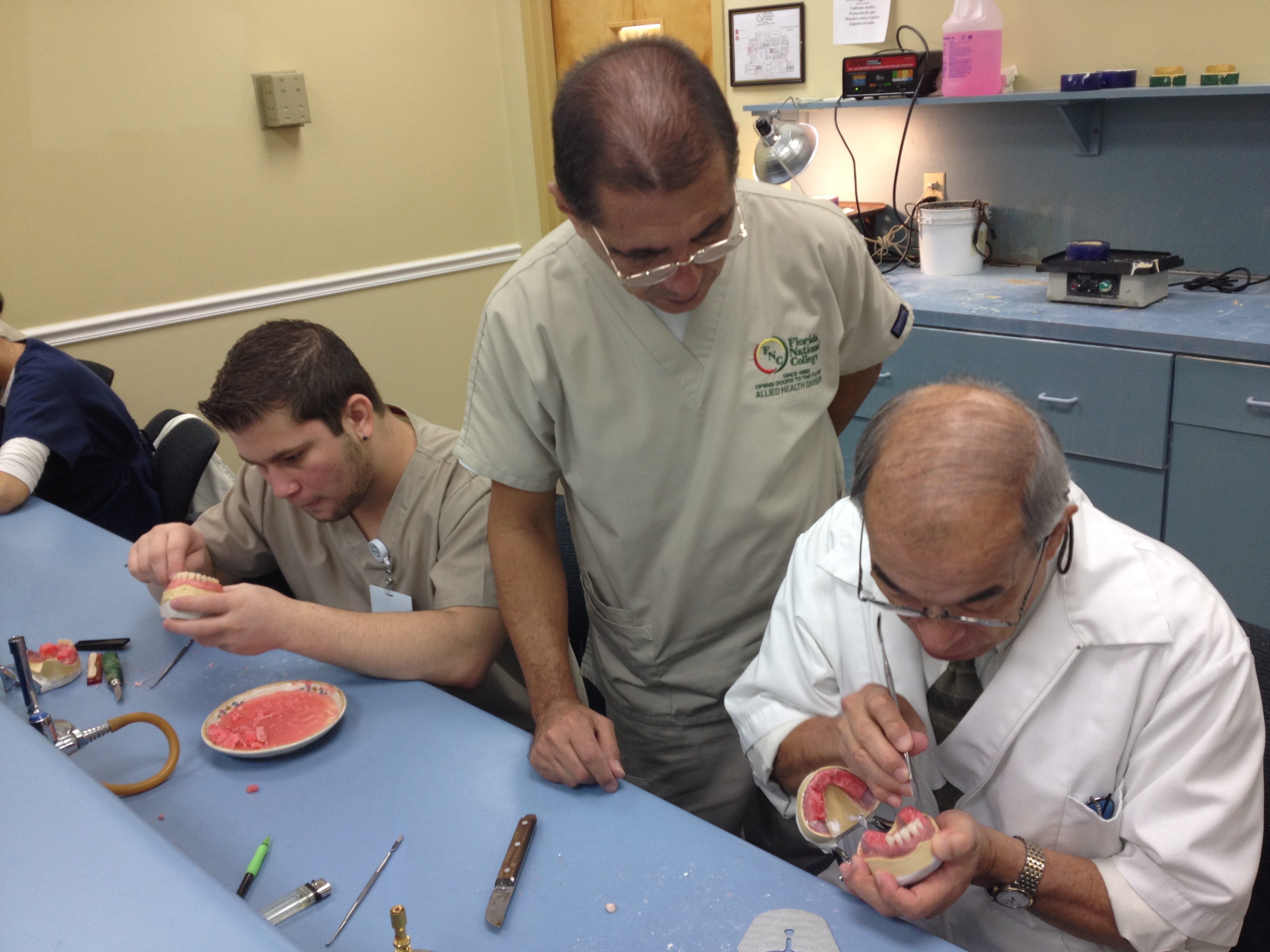 Instructor Gabriel Oliveros Teaches His Students the Art of the Trade